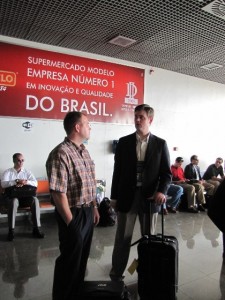 Chris and Steve off to Sao Paulo